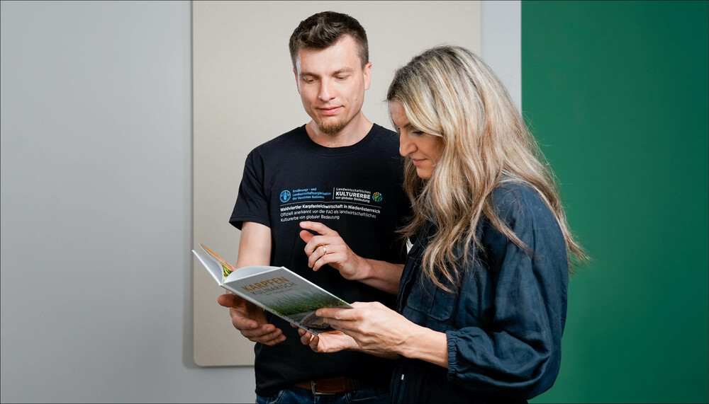Leo Kirchmaier und Maria Fanninger | © Land schafft Leben