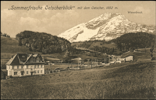 Postkarte aus dem Jahr 1913 | © Österreichische Nationalbibliothek