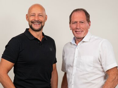 Hannes Royer (Gründer Land schafft Leben) und Josef Moosbrugger (Präsident Landwirtschaftskammer Österreich) | © Land schafft Leben